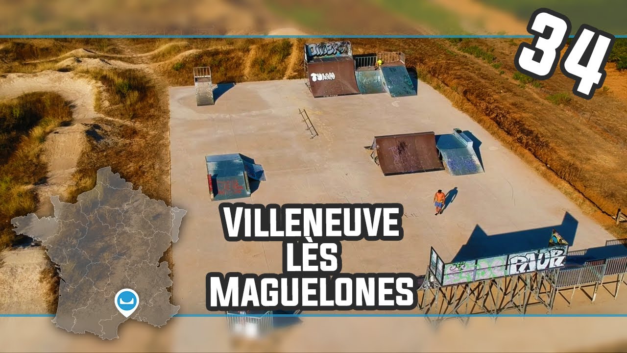 SKATEPARK de Villeneuve-lès-Maguelone - (34)