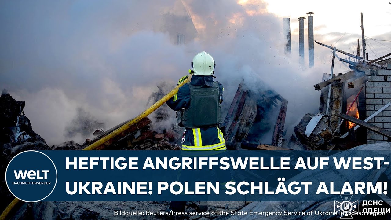 PUTINS KRIEG: Polen in h&ouml;chster Alarmbereitschaft! Russland greift Ukraine nahe EU-Grenze an