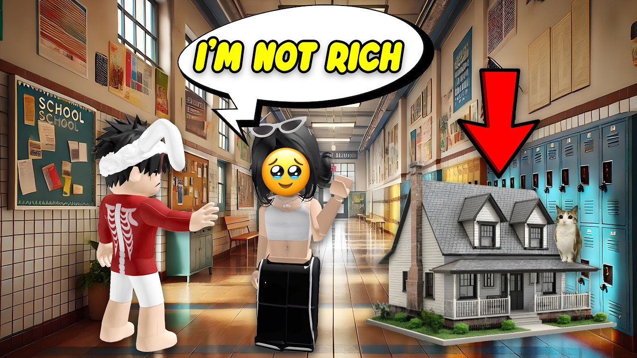 🎭 Я притворялся богатым 3 года... #roblox #robloxstory