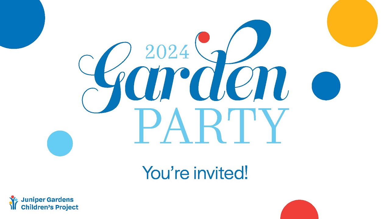 Juniper Gardens' 60th Anniversary Garden Party – You're Invited!