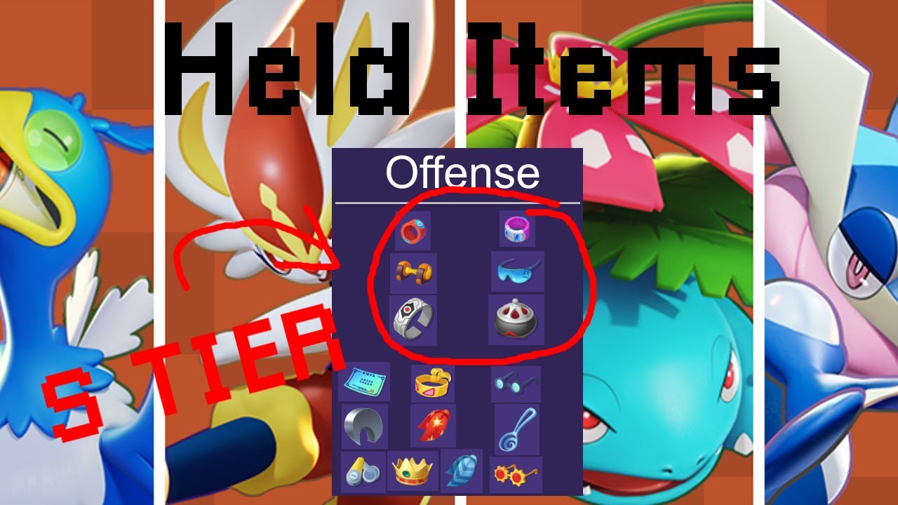 ATTACKER Held Items Guide 🗡️
