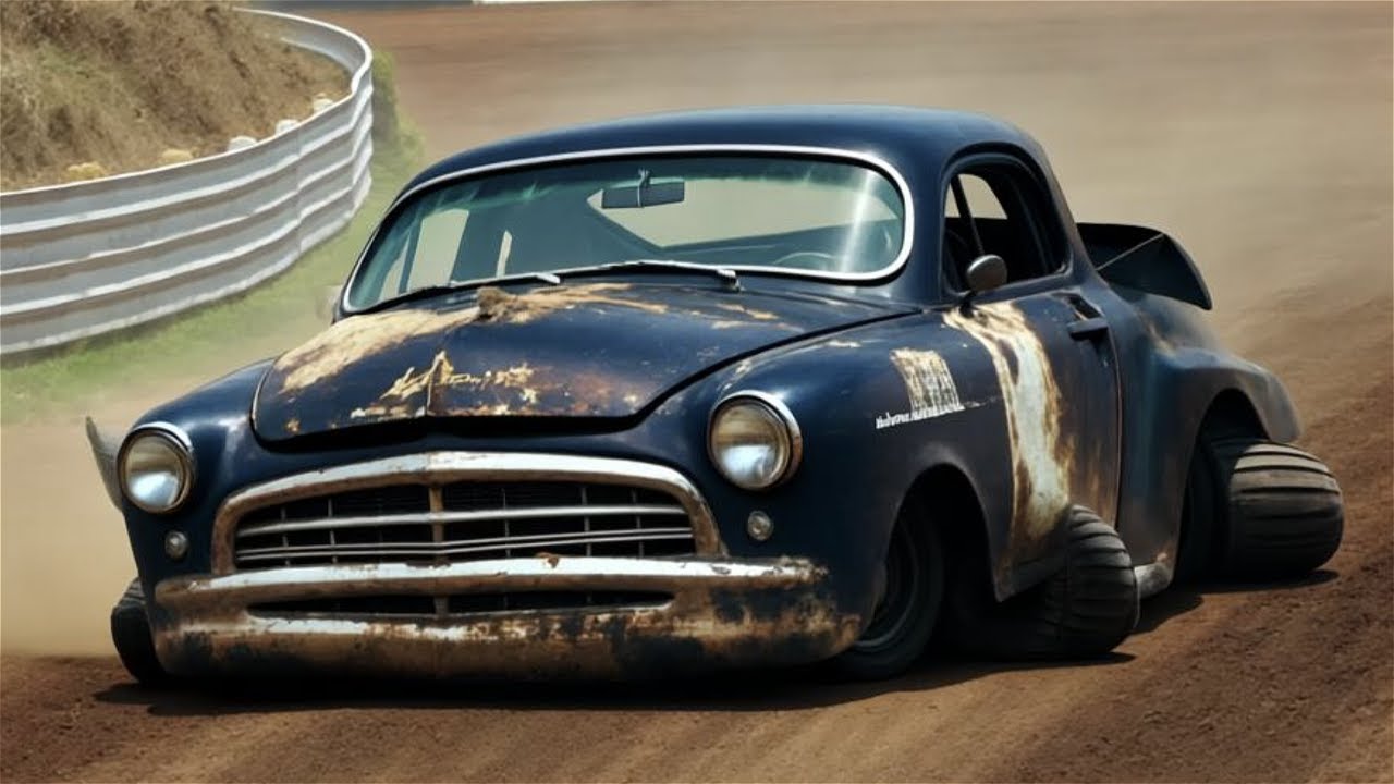 Hudson Hornet Crash | Cars Remake