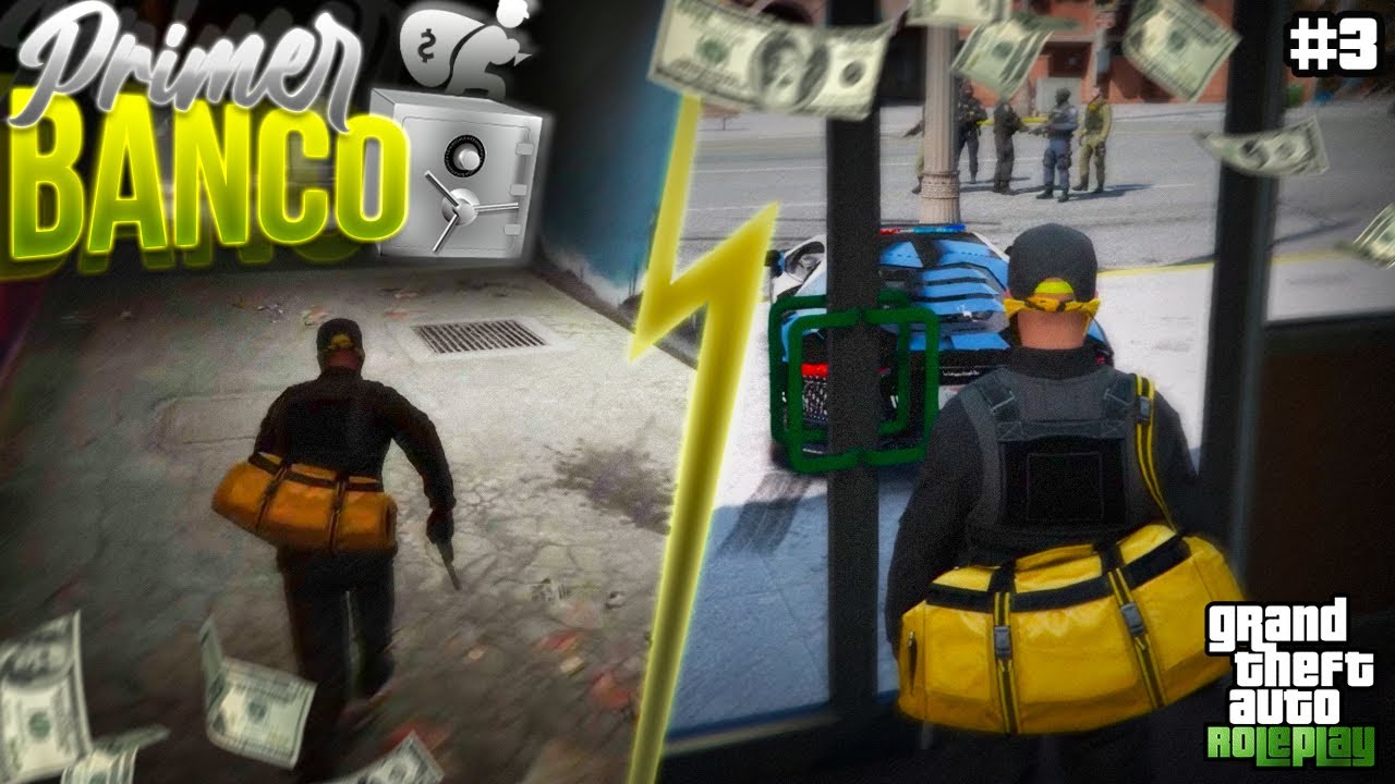 ROBO a FLEECA con HUIDA PERFECTA | GTA V ROLEPLAY #3
