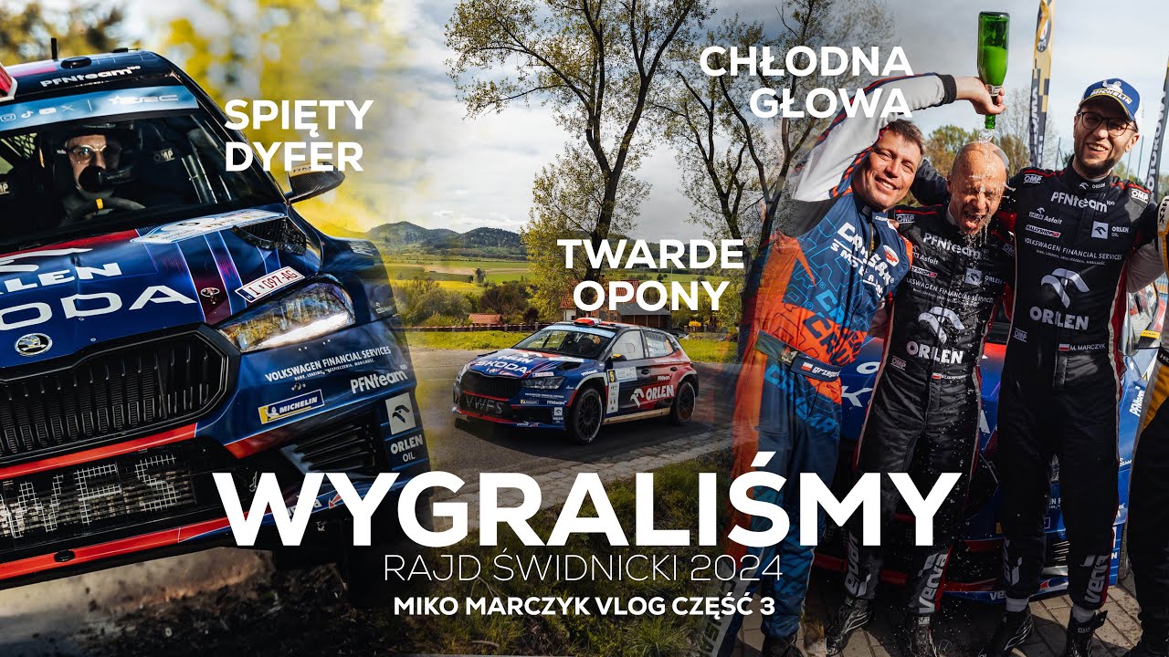 Wygraliśmy Rajd Świdnicki 2024 | Chłodna głowa, spięty dyfer i twarde opony | Miko Marczyk VLOG 4K