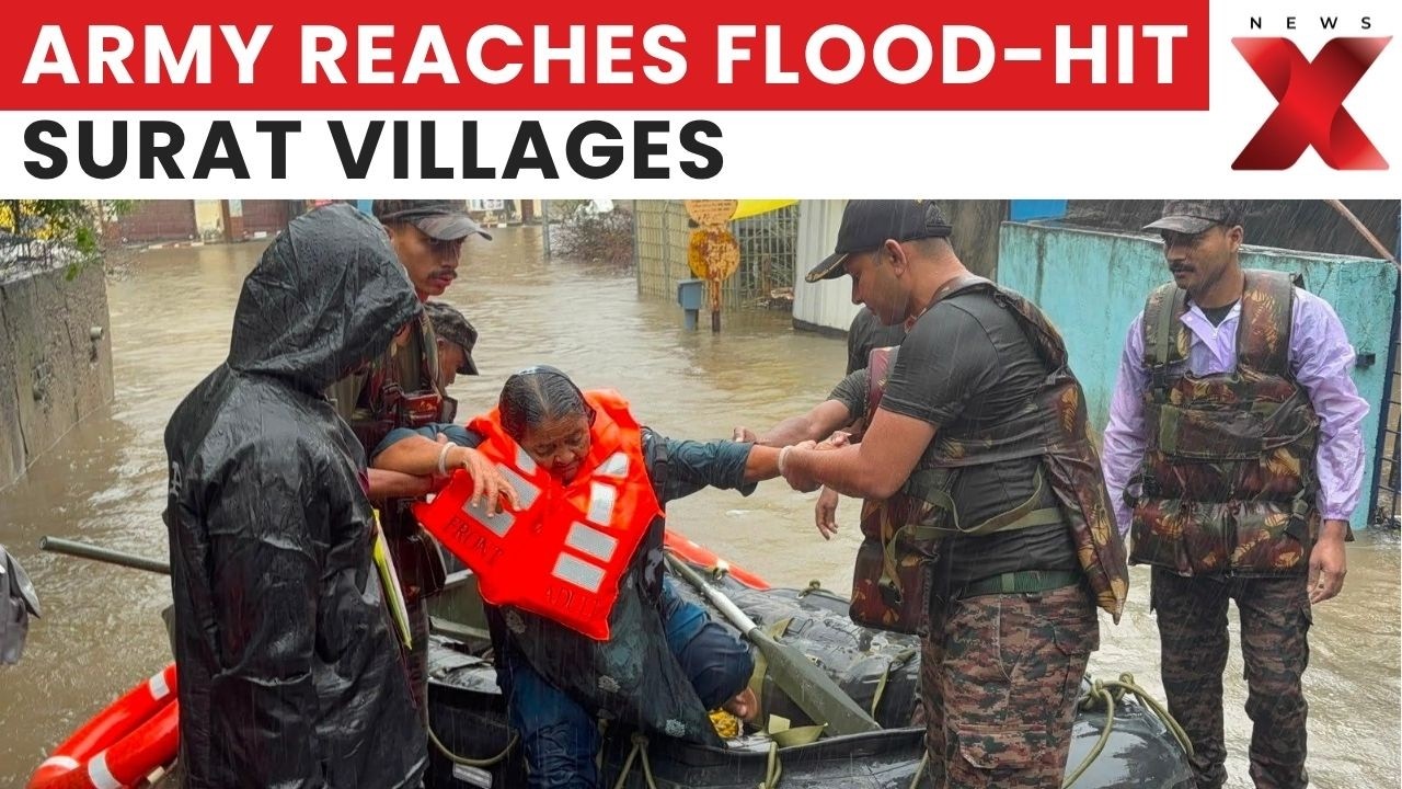 Gujarat Floods: Army's Massive Flood Rescue Mission Saves Thousands in Gujarat