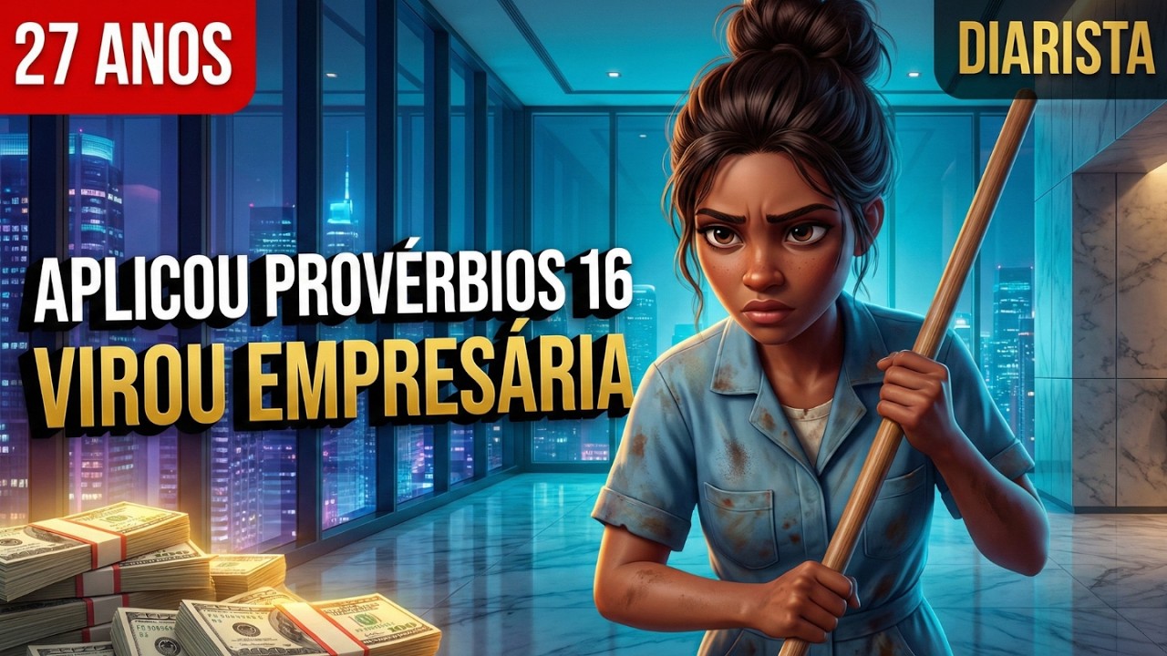O Rico e o Pobre: DIARISTA entendeu Provérbios 16 e VIROU Empresária