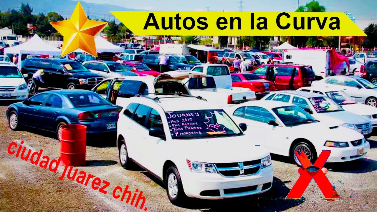 Autos en ciudad Juarez Chih. La curva