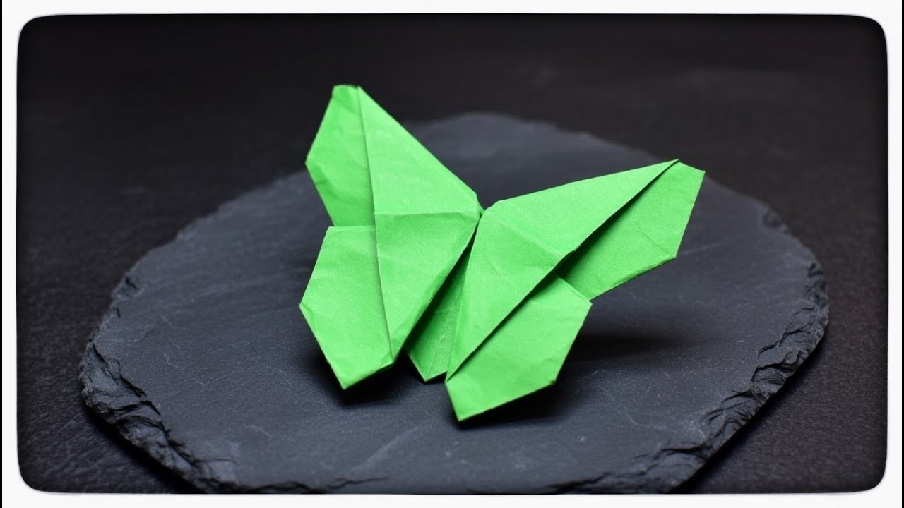 摺紙簡單教學|蝴蝶|butterfly origami tutorial