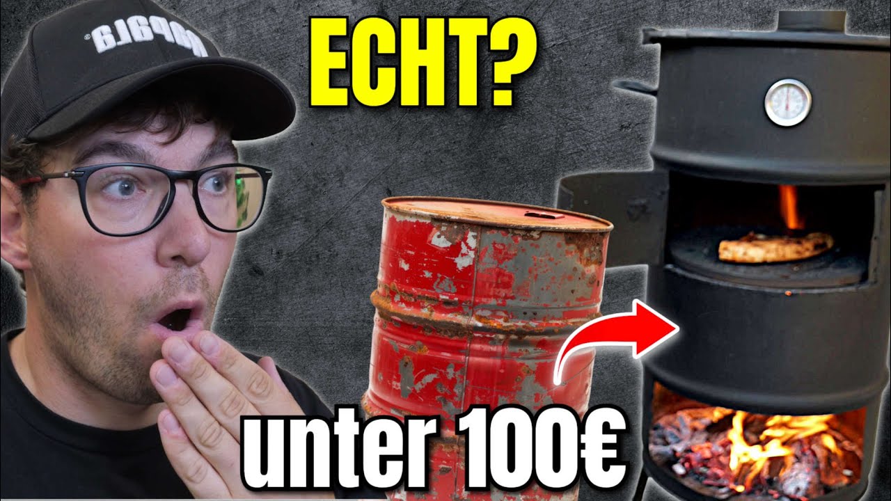 Pizzaofen selber bauen aus SCHROTT unter 100€ 😯👉🏻 MrHandwerk