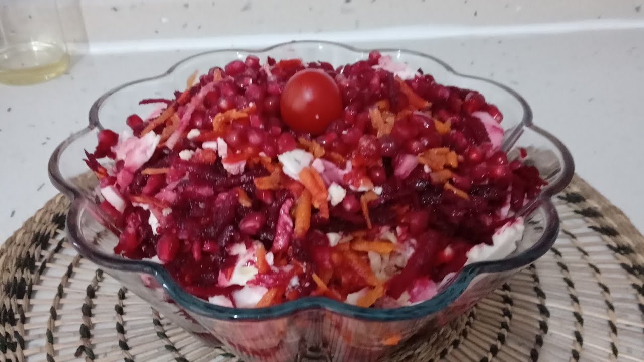 Kış #salatası  kansızlığa iyi gelen vitamin deposu 