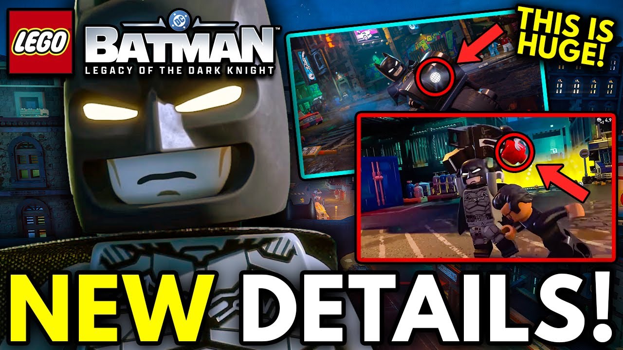 LEGO Batman: Legacy of the Dark Knight NEW Gameplay, Character, & Story Details REVEALED!
