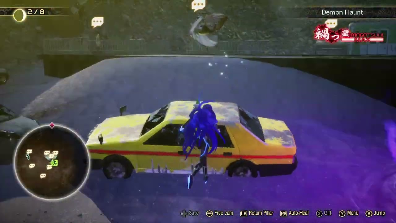 Fighting a lady in SMT V: Vengenance [PC]