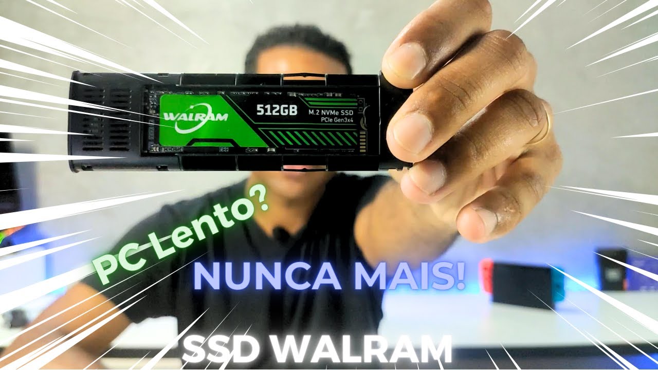 Deixando o PC mais rápido! | REVIEW SSD WALRAM | Custo Beneficio