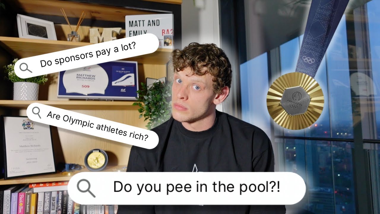Answering the Internet’s Craziest Questions About Being an Olympic Champion