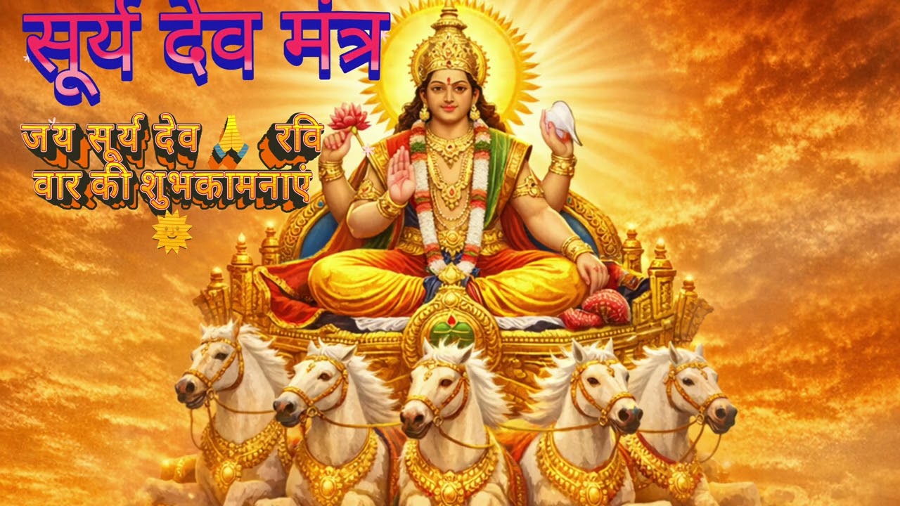 रवि वार विशेष | सूर्य देव की कृपा पाएँ 🙏