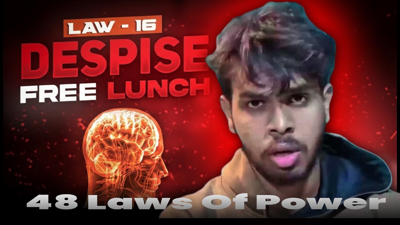 Never Accept Free Lunch – 16th Law of Power Reveals The Hidden Cost 🔥 | 48 Laws of Power