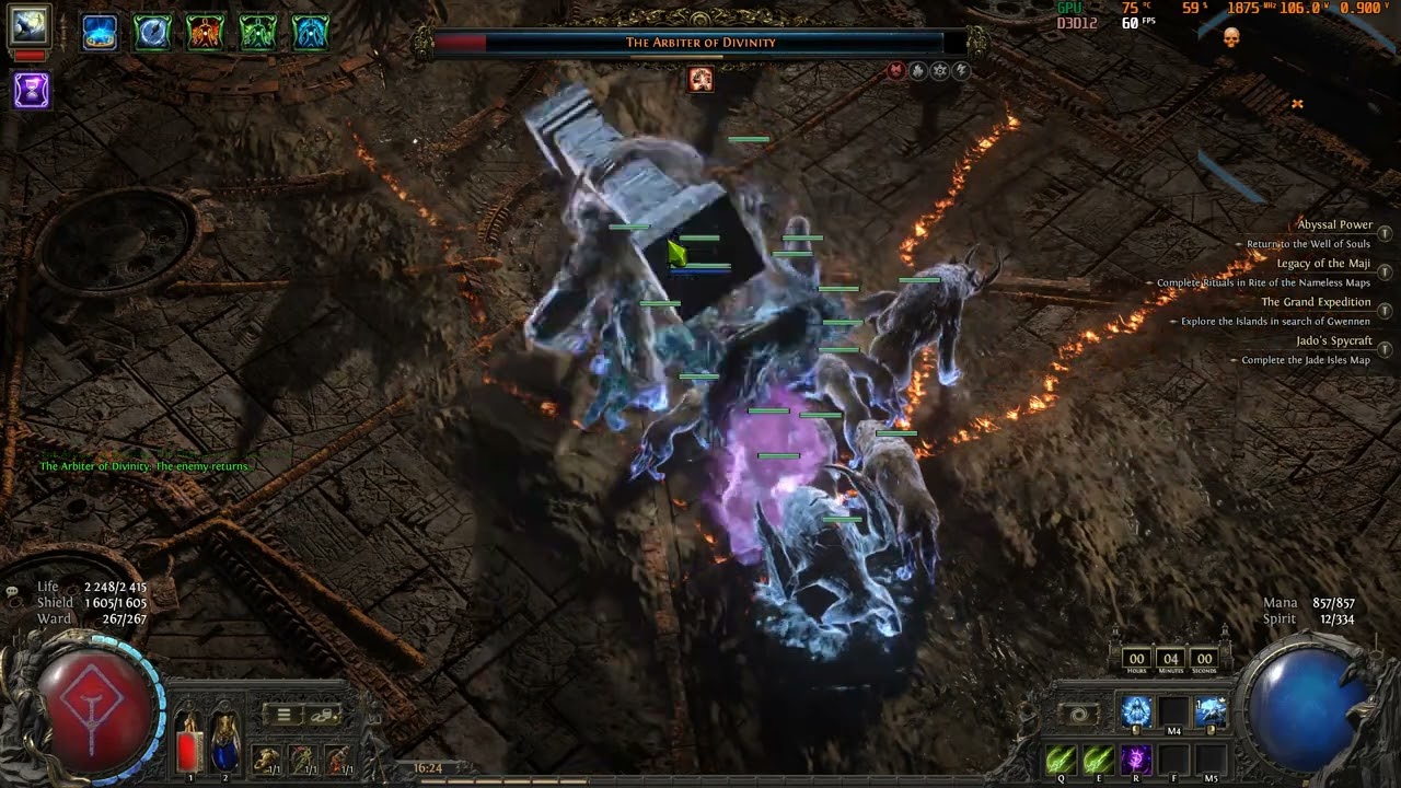 Path of Exile 2 - Arbiter of Divinity kill full AFK