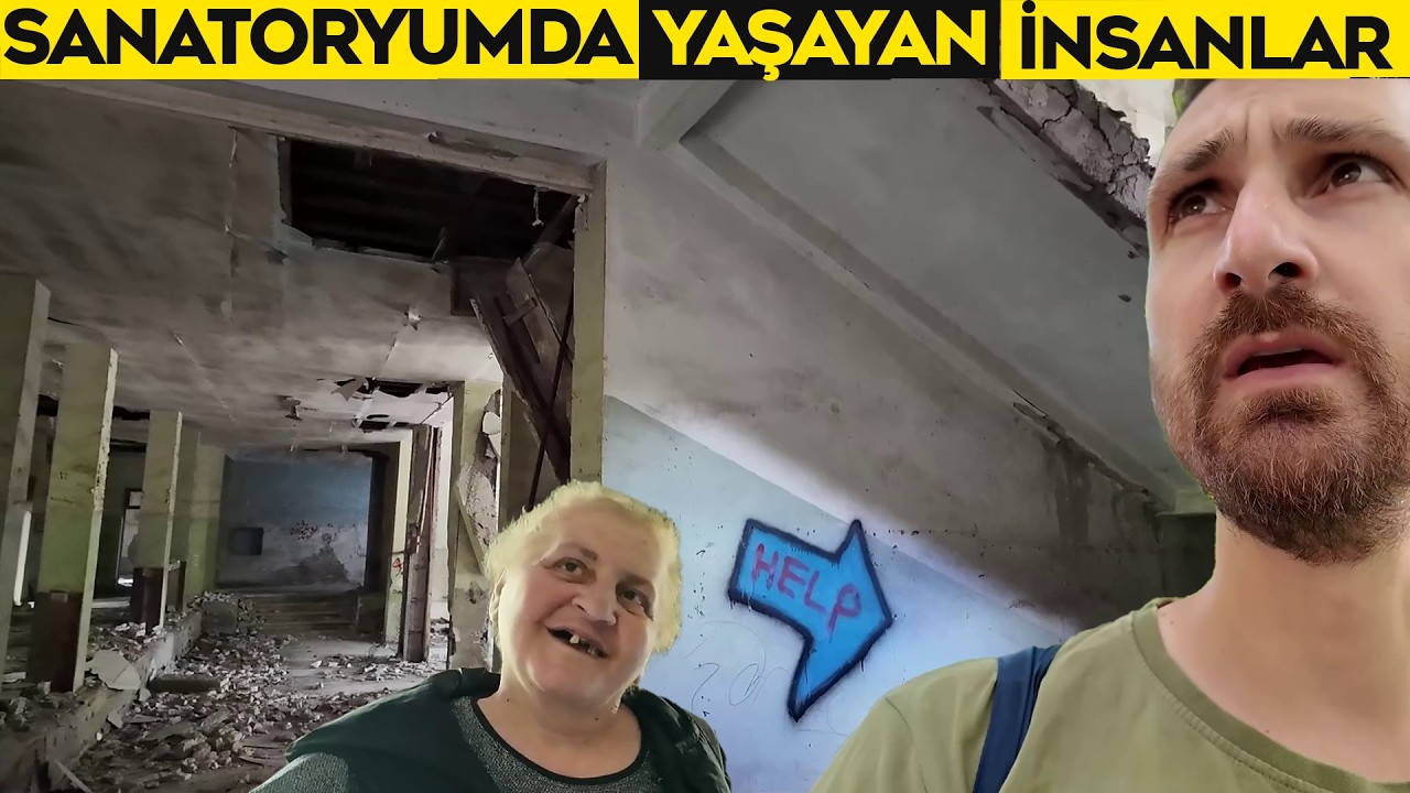 Sovyetlerin Terk Edilmiş Lüks Otellerinde Yaşayan İnsanlar | Gürcistan - Abhazya | Tskaltubo