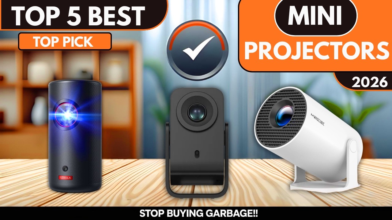 Top 5 Best Mini Projectors of 2026 | Stop Buying Junk!