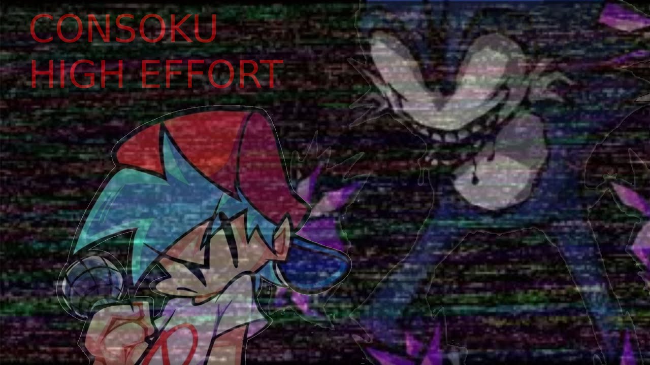 Friday Night Funkin: High Effort Consoku Triple Trouble