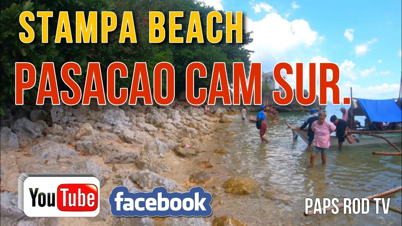 NAPAKAGANDANG STAMPA BEACH SA PASACAO CAM.SUR