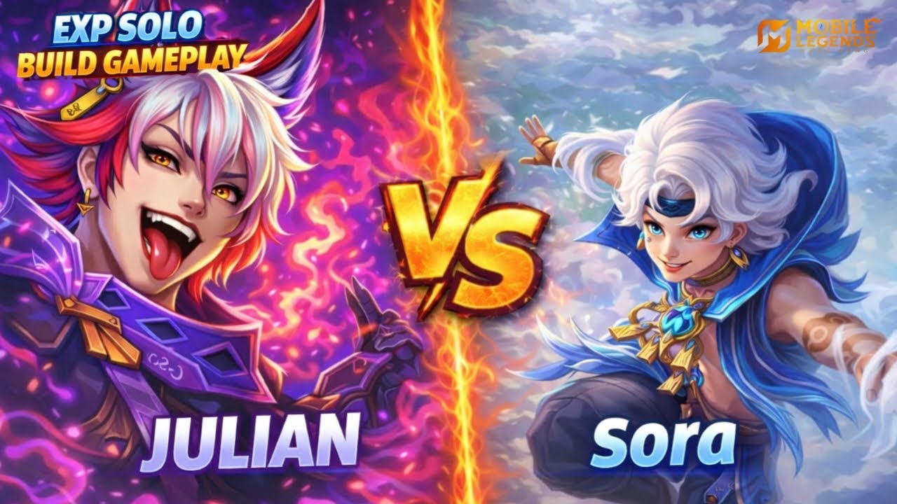 Julian exp lane Gila di early | hancur di Late 😭 bersama 4 anak drag sistem