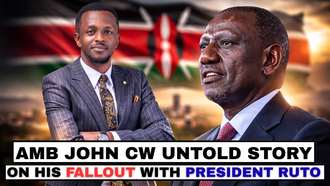 I WARNED THE PRESIDENT || AMB JOHN CW Untold Story on His Fallout with President Ruto ||