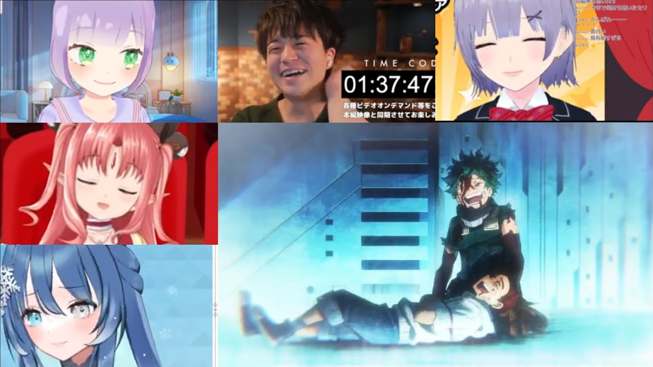 【映画】僕のヒーローアカデミア THE MOVIE ワールドヒーローズミッション リアクション 同時視聴-My Hero Academia World Heroes' Mission Reaction