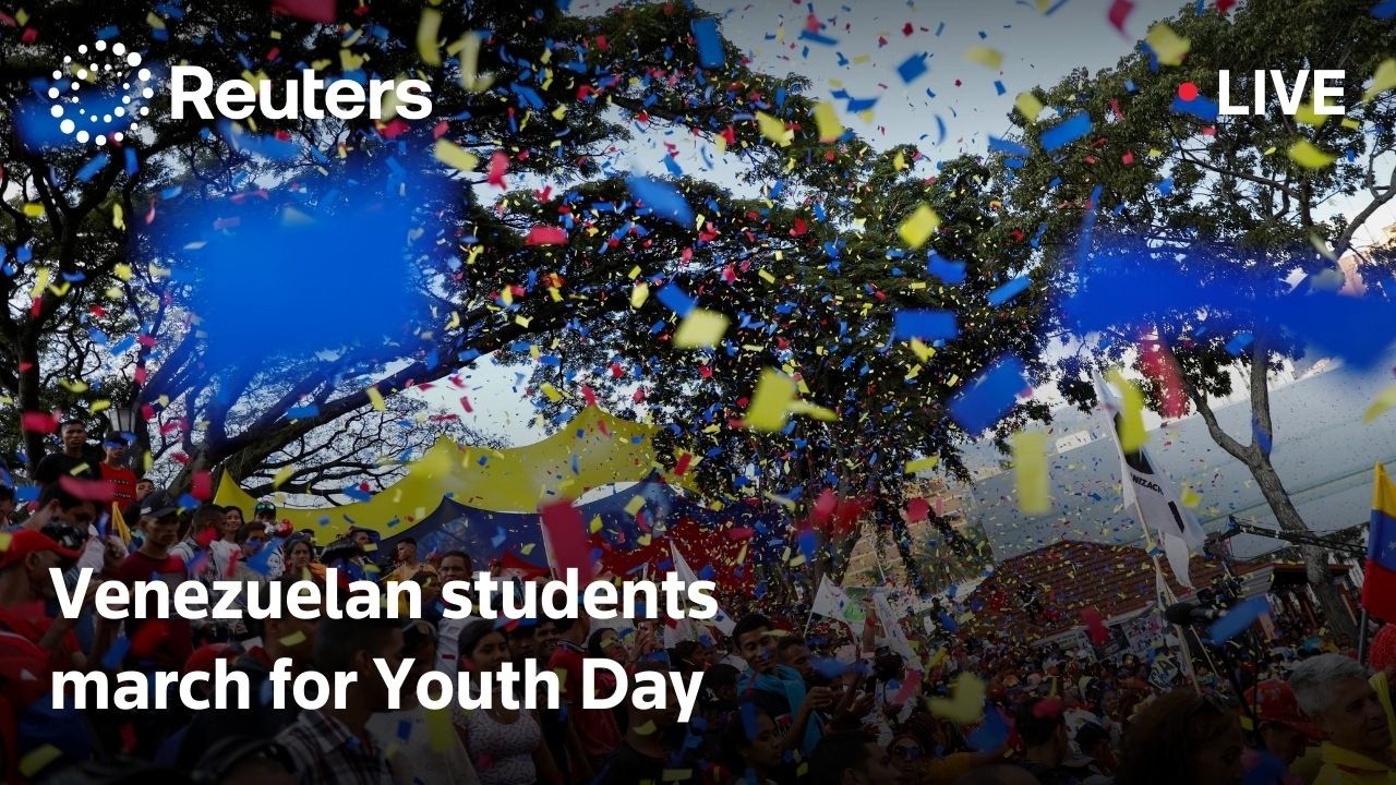 LIVE: Venezuelan students march for Youth Day