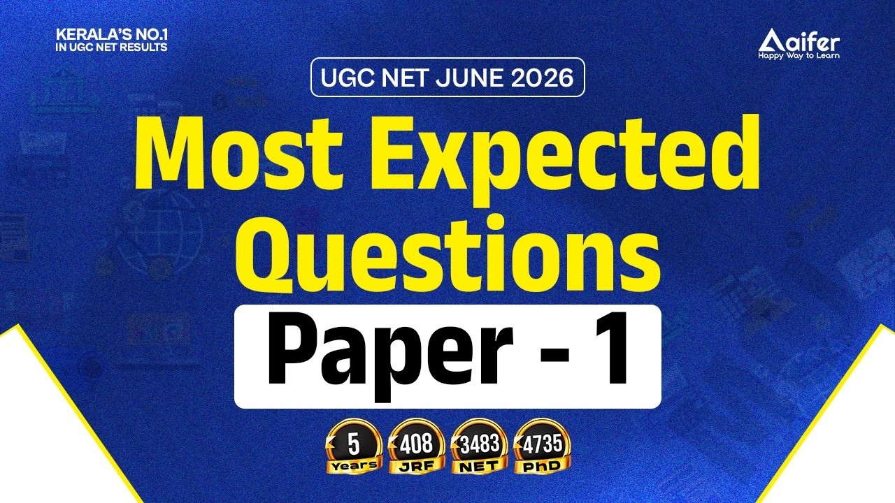 UGC NET 2026 | MOST EXPECTED QUESTIONS IN PAPER 1 - HIGHER EDUCATION