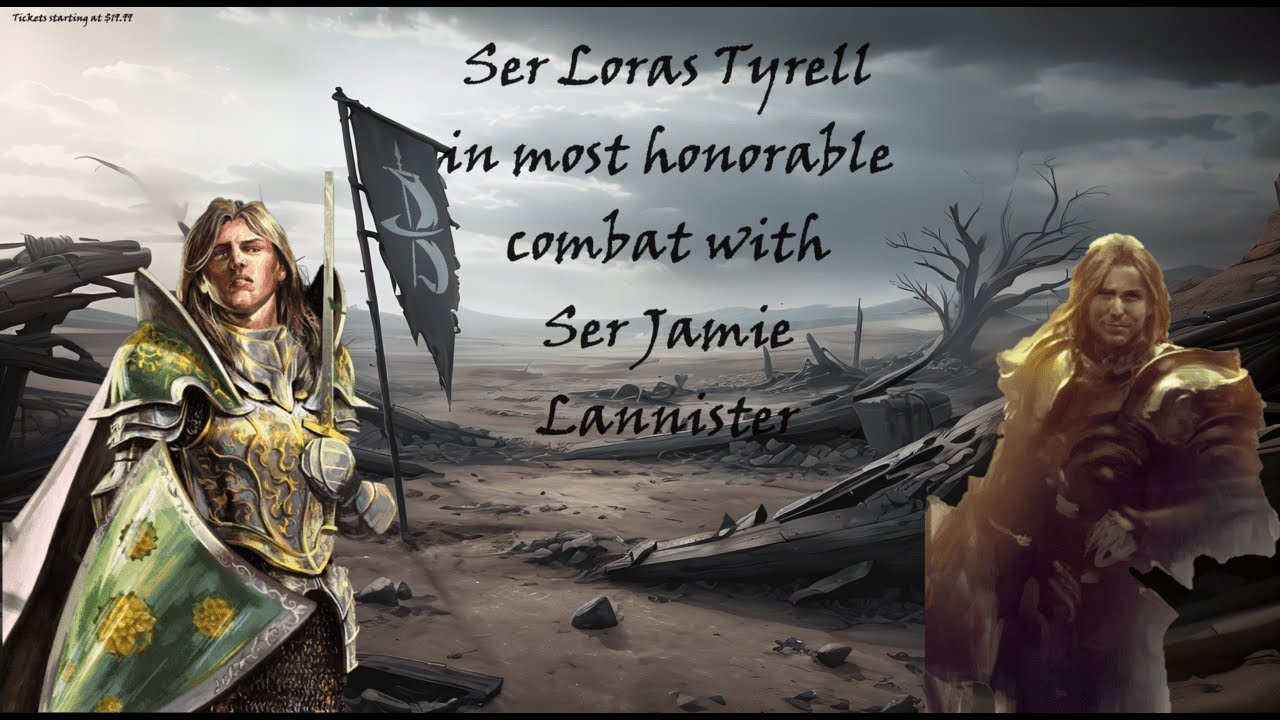 Broken Banners Battle Report: Ser Jaime Lannister vs Ser Loras Tyrell