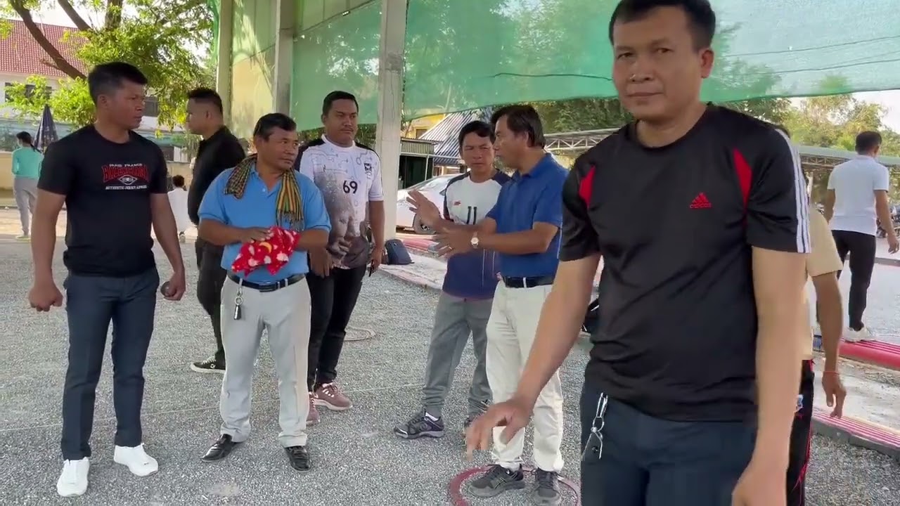 Petanque Training By Mr Khim Yuth