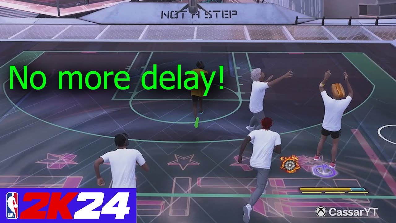 HOW TO REDUCE 100% OF DELAY IN NBA 2k24