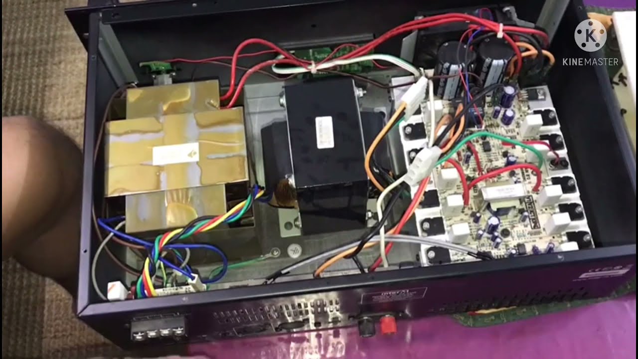 Public Address Amplifier/ No sound troubleshoot #doityourself #learning #gehracca