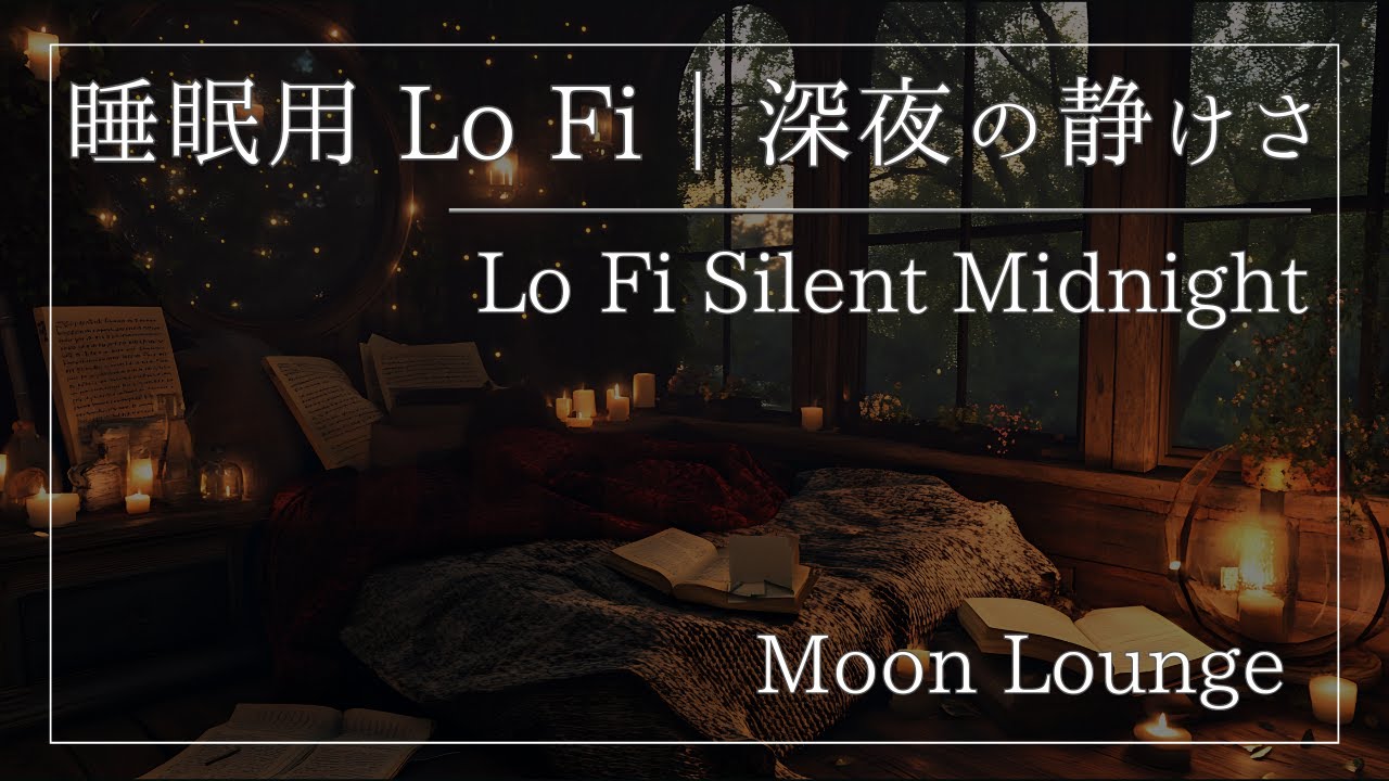 【睡眠用BGM】超静音ver｜静かなLo Fiで眠る｜30–35BPM・深夜の静けさ・６時間
