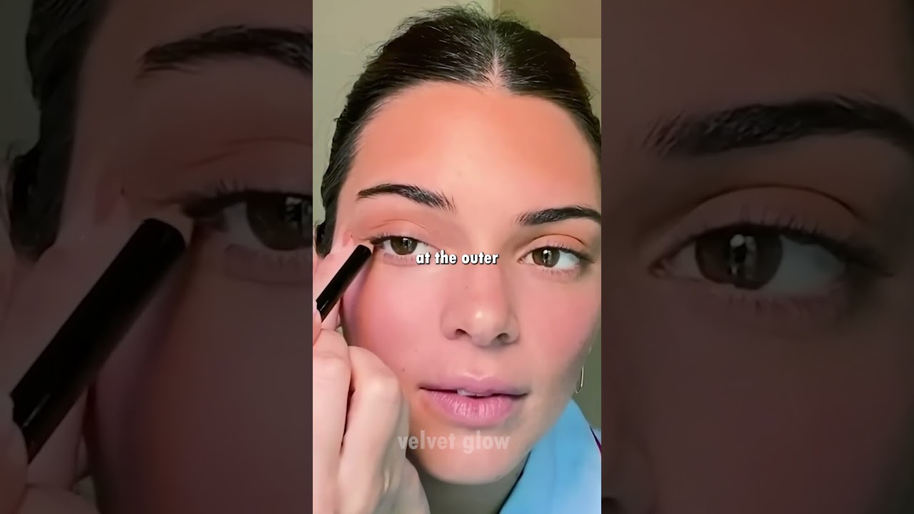 Kendall Jenner&rsquo;s Secret to Bigger Eyes Without Eyeliner! 👁✨#shortsviral