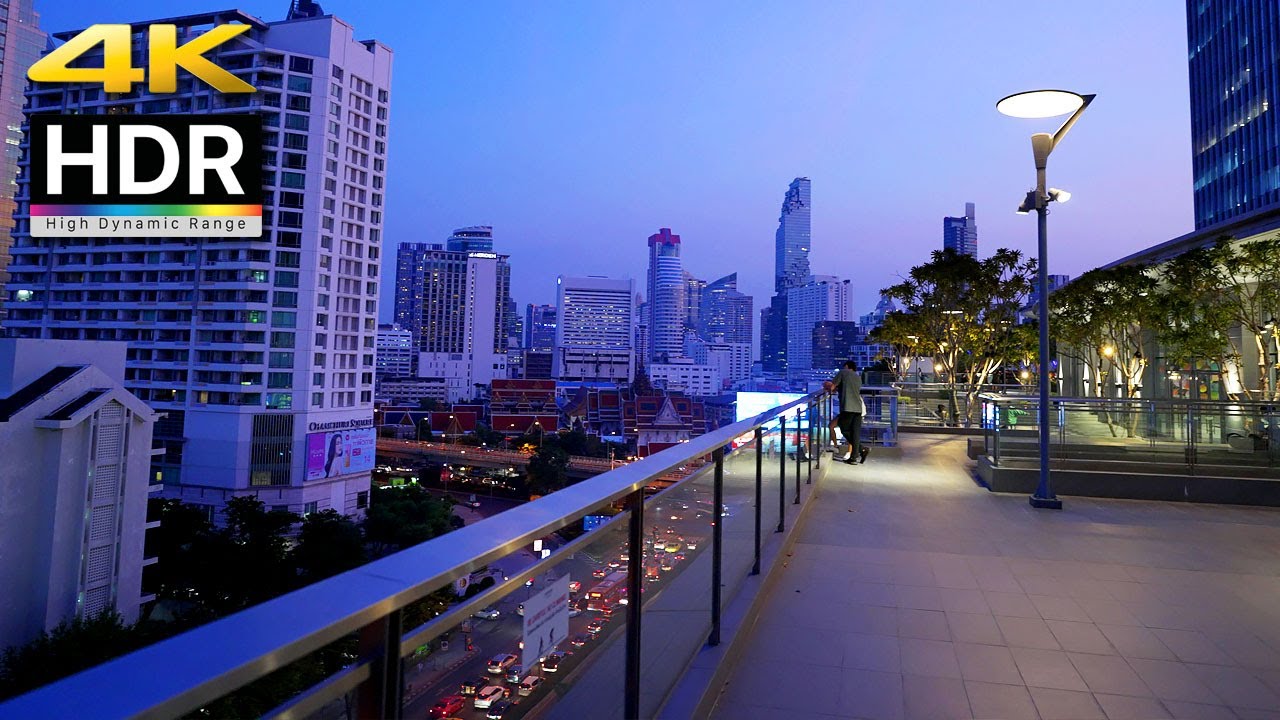 [ 🇹🇭 4K HDR ] Walking in Bangkok | Samyan Mitrtown to MBK Center | November 2022 | Bangkok Thailand