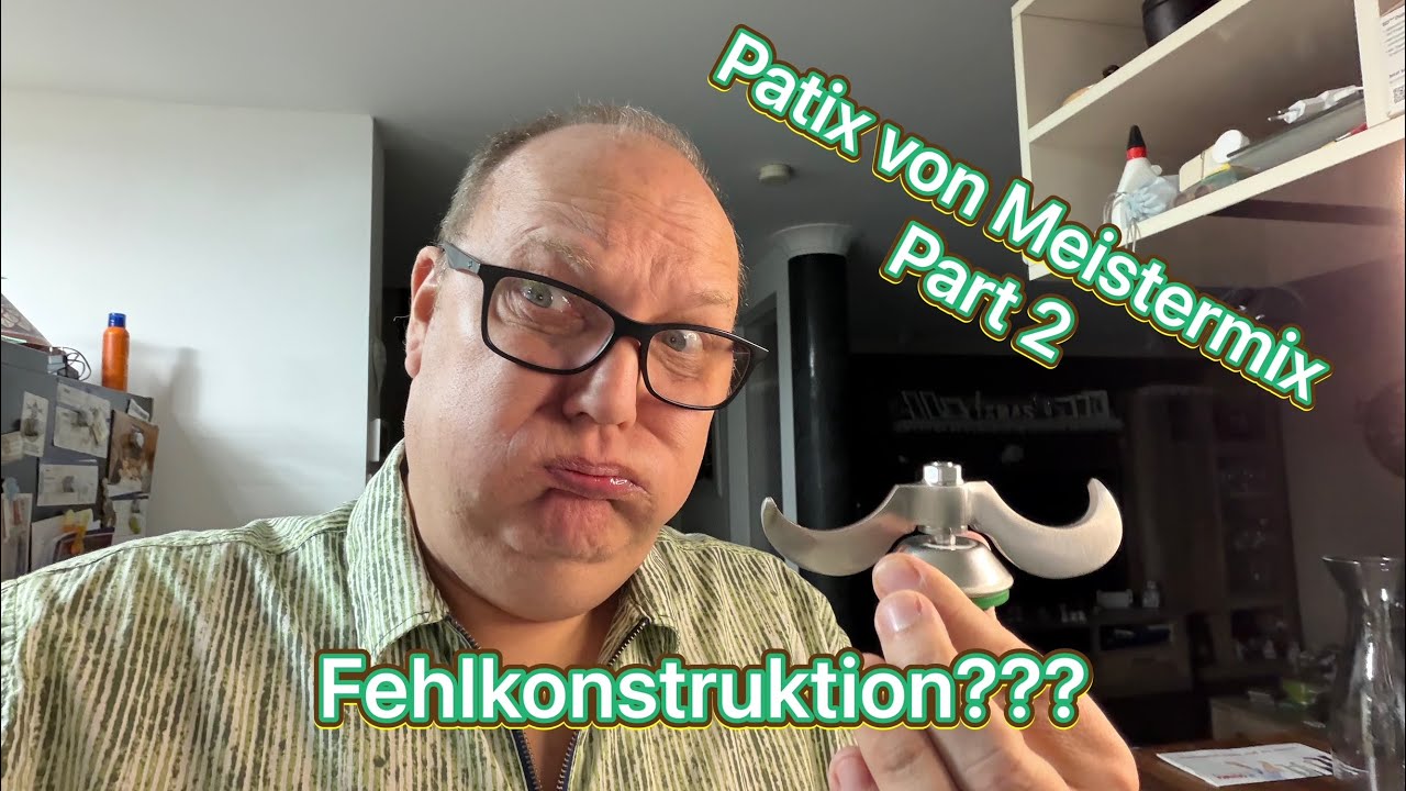 SCHWERER KONSTRUKTIONSFEHLER entdeckt! Patix Knetmesser gefährdet euren Thermomix