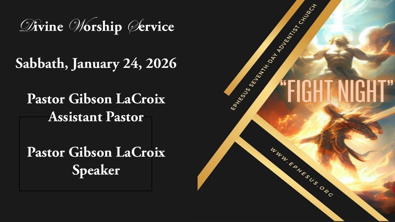 Fight Night Part 1 | Pastor Gibson LaCroix 01/24/26