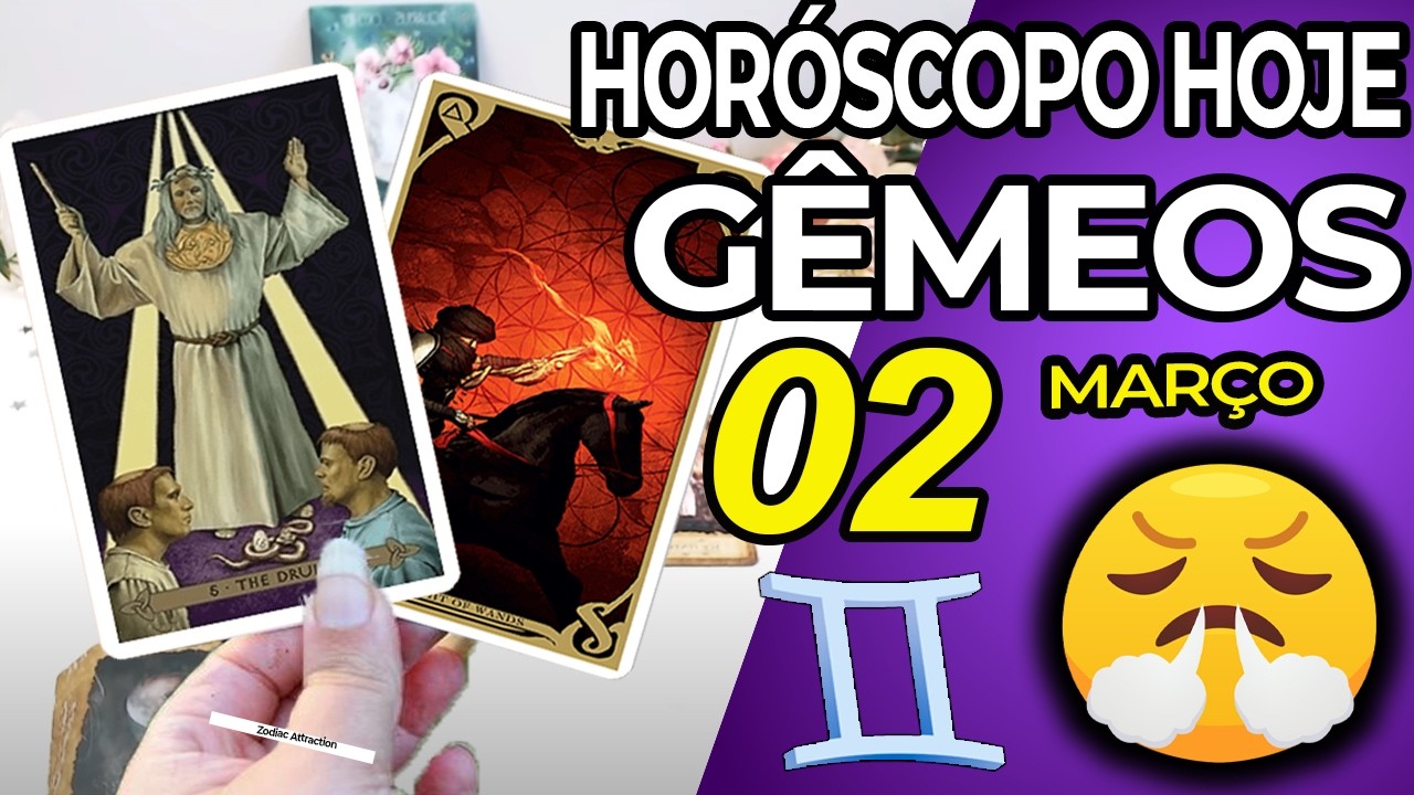 NOVIDADE BRUTAL💥💌PERIGO URGENTE⚠️🆘 Gêmeos ♊ 2 Março 2026 | Horoscopo do dia de hoje ♊ Tarot Gêmeos