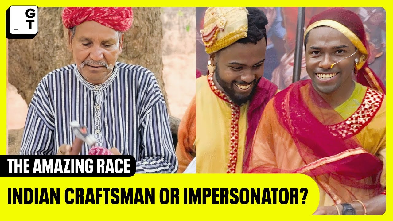 Puppet Show and Spot the Difference!  | THE AMAZING RACE S35 E5