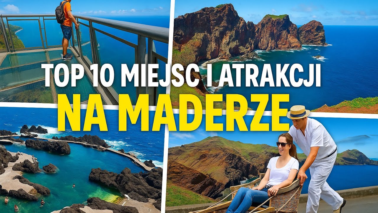 TOP 10 MIEJSC NA MADERZE 🌴🇵🇹 | Najpiękniejsze Atrakcje i Ciekawostki