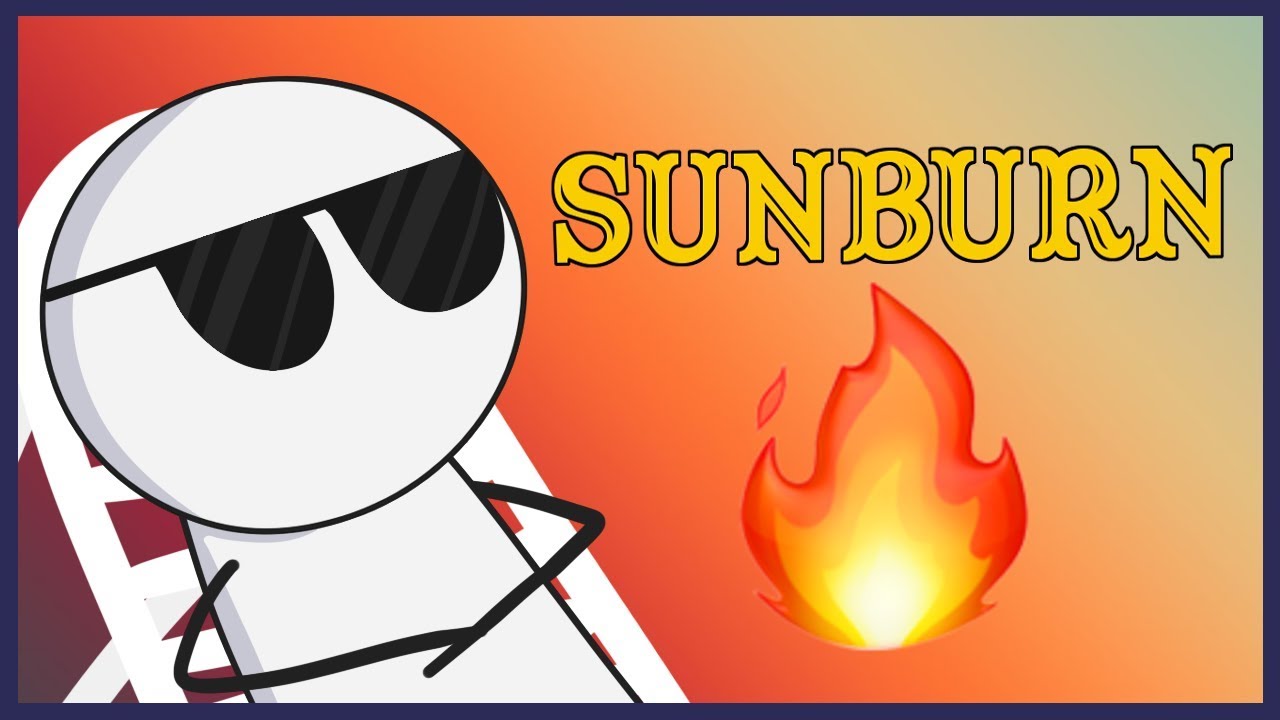 The Worst Sunburn I ever had! (Animated Story)