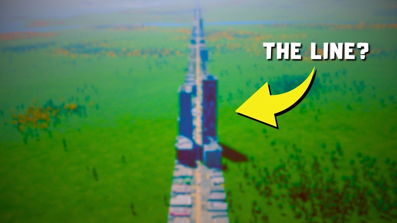 Fiz uma CIDADE de 10.000 HABITANTES com APENAS 1 RUA! (Funcionou?)