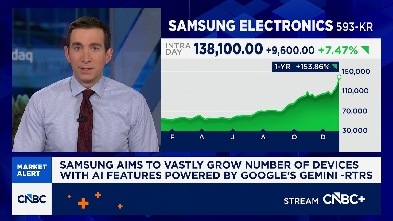 Samsung aims to vastly grow number of devices with AI features powered by Google's Gemini: Report
