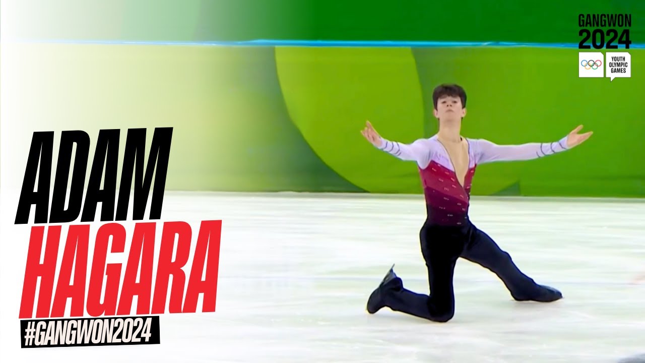 Adam Hagara 🇸🇰 secures 2nd spot in the Men's SP | #Gangwon2024