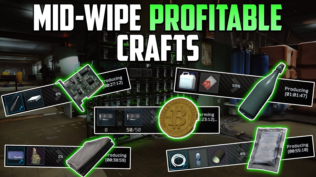 Here's how I make MILLIONS using the hideout in Escape from Tarkov