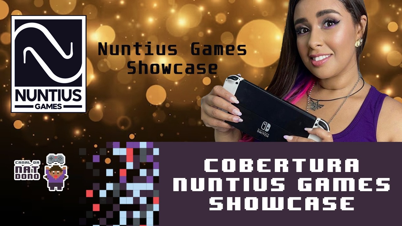 Conferindo as novidades do NUNTIUS GAMES SHOWCASE