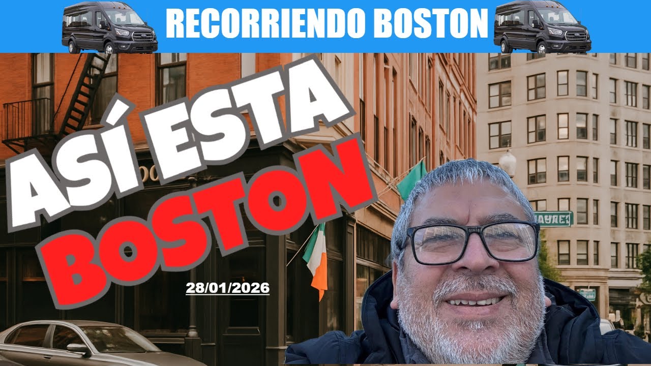 CALLES DE BOSTON - Recorriendo UN DIA DESPUESTE DE LA TEMPESTAD 2026