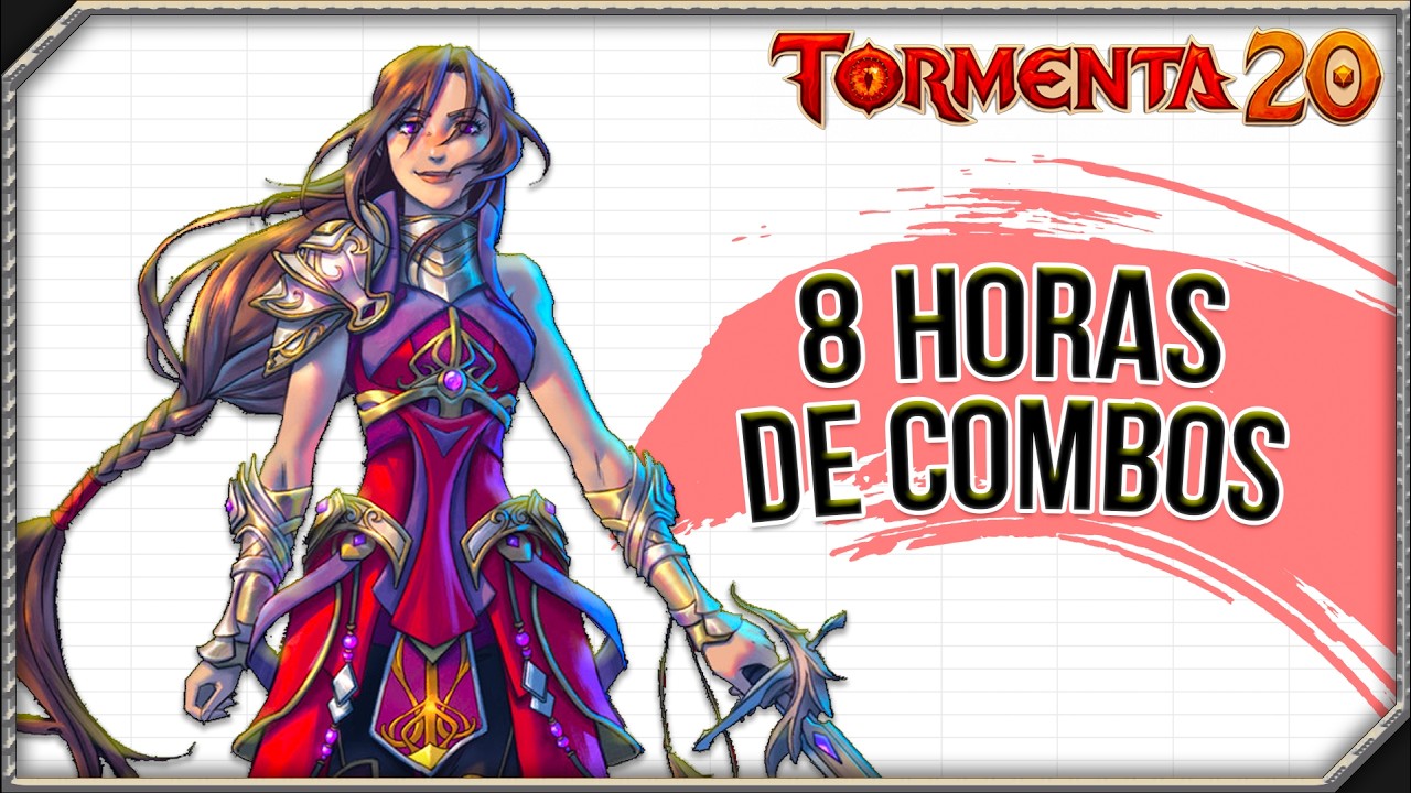 8 horas COMBANDO em Tormenta 20 pra voc&ecirc; pegar no sono